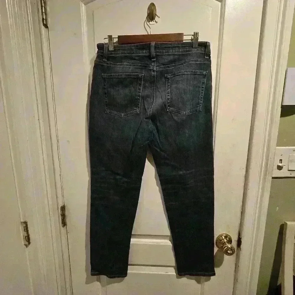 P7448 Eileen fisher medium wash skinny jeans size 6 - Picture 4 of 7